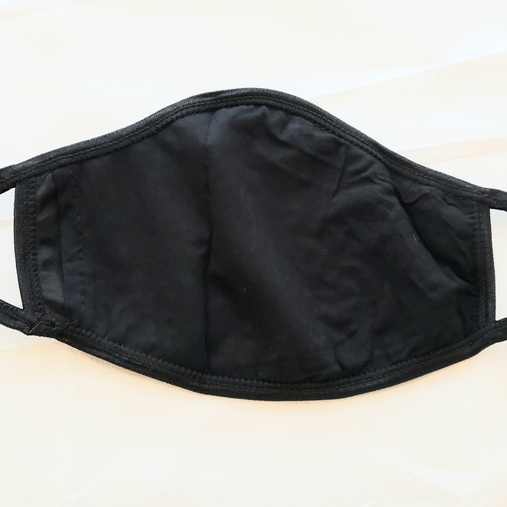 Black Rhinestone Mask - Picture 2 of 2